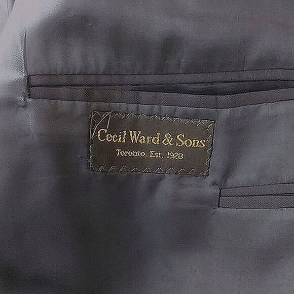 Vtg Jack Victor black Lanzawood SPJ Blazer - Picture 6 of 12